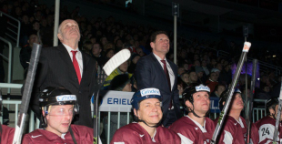 2016 Latvijas hokeja veterāni atzīst Krievijas leģendu pārākumu