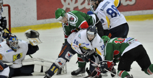 1. spēle: HK Liepāja - HK Kurbads 3:5