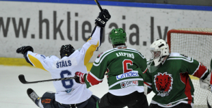 1. spēle: HK Liepāja - HK Kurbads 3:5