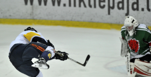 1. spēle: HK Liepāja - HK Kurbads 3:5