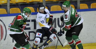 1. spēle: HK Liepāja - HK Kurbads 3:5