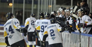 1. spēle: HK Liepāja - HK Kurbads 3:5