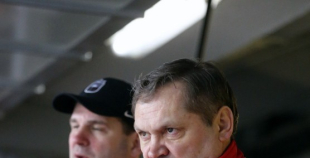 2016 Latvijas hokeja izlases kandidāti uzveic Latvijas jauniešu izlasi