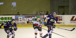 HK "Liepāja" pārspēj "Kurbadu" Ogrē un izvirzās vadībā