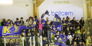 HK "Liepāja" pārspēj "Kurbadu" Ogrē un izvirzās vadībā