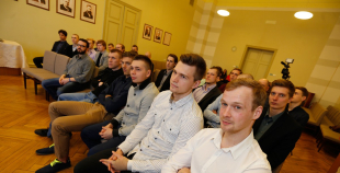 2016 Liepājas domē sveic "zelta" hokejistus