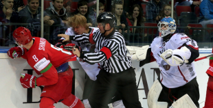 EHC: Latvija - Baltkrievija 3:2 PM