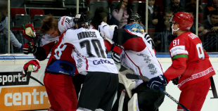 EHC: Latvija - Baltkrievija 3:2 PM