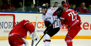 EHC: Latvija - Baltkrievija 3:2 PM