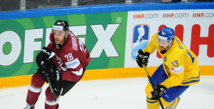 PČ: Latvija - Zviedrija 1:2P