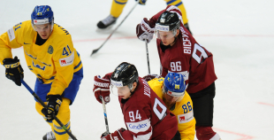 PČ: Latvija - Zviedrija 1:2P