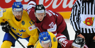 PČ: Latvija - Zviedrija 1:2P