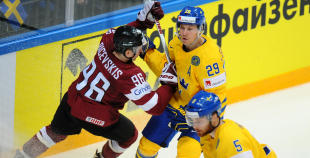 PČ: Latvija - Zviedrija 1:2P