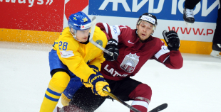 PČ: Latvija - Zviedrija 1:2P