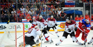 PČ: Latvija - Krievija 0:4