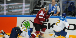 2016 PČ: Latvija - Kazahstāna 2:1