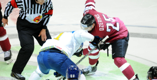 2016 PČ: Latvija - Kazahstāna 2:1