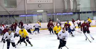 2016 Latvijas izlases kandidāti gatavojas jaunajai hokeja sezonai