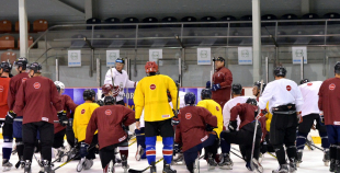 2016 Latvijas izlases kandidāti gatavojas jaunajai hokeja sezonai
