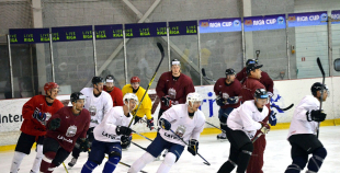 2016 Latvijas izlases kandidāti gatavojas jaunajai hokeja sezonai