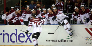 Latvija - Austrija 8:1