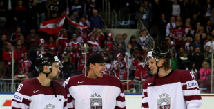 Latvija - Austrija 8:1