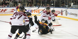 Foto 2016 OKT Latvija - Vācija 2:3