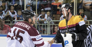 Foto 2016 OKT Latvija - Vācija 2:3