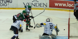 Virslīga: HK Liepāja - HK Kurbads 1:2