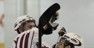 Foto: "Dinamo/Juniors" uzvar Ozolniekus