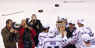 Latvijai jauns hokeja čempions