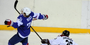 Foto: Latvija atkal uzvar Franciju