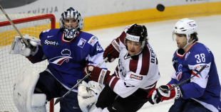 Foto: Latvija atkal uzvar Franciju