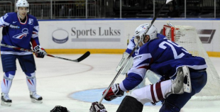 Foto: Latvija atkal uzvar Franciju