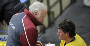 Hokeja izlasei - sportiska pieņemšana