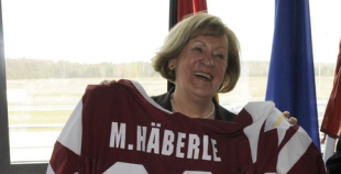 Hokeja izlasei - sportiska pieņemšana