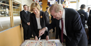 Hokeja izlasei - sportiska pieņemšana