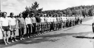 Viena diena ar Rīgas Dinamo Kandavas nometnē. 1978g