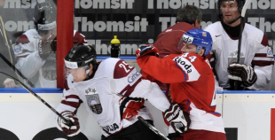 Latvija zaude Čehijai