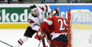 Latvija zaude Čehijai