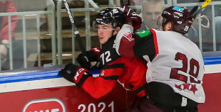 Pēdējā pārbaudes spēlē Latvijas piedzīvo neveiksmi pret zvaigžņoto Kanādu 