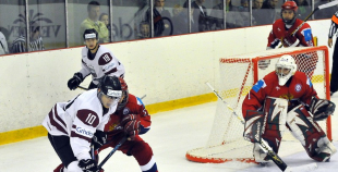 U-20 izlases hokejisti zaudē Krievijai