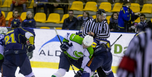 Virslīga: 6. finālspēle: HK Kurbads - HK Mogo 4:1