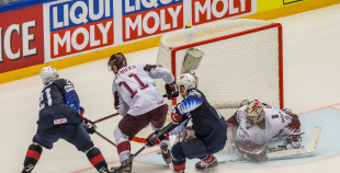 FOTO: Latvija - ASV (2:3 pag.)