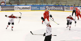 FOTO: Latvija U20 - Baltkrievija (3:2)