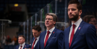 Latvijas hokeja izlase Bratislavas Ziemassvētku turnīru sāk ar uzvaru