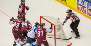 FOTO: Latvija - Somija (1:8)