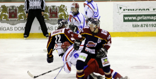 HK Ogre izcīna pirmo uzvaru