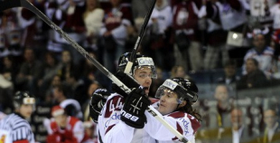 Latvijai zaudējums bullīšos