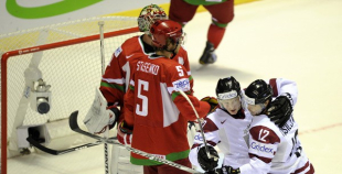 Latvijai pirmā uzvara